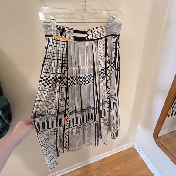 80s Checkered Skirt  by Ann Stevens - Size Small - Picture 3 of 7